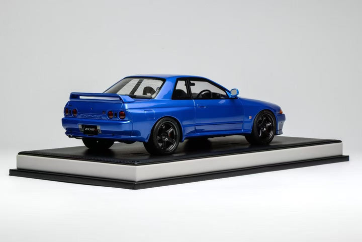 Motorhelix 1:18 Nissan Skyline GT-R (R32) Customized Version Bayside Blue MH029BE