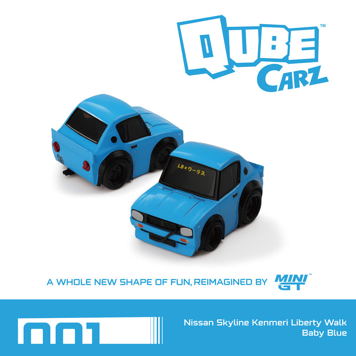 [Preorder] MINIGT QubeCarz Nissan LB edition QZ00101-QZ00502