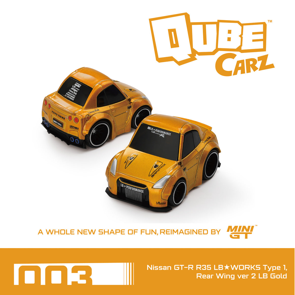 Preorder] MINIGT QubeCarz Nissan LB edition QZ00101-QZ00502