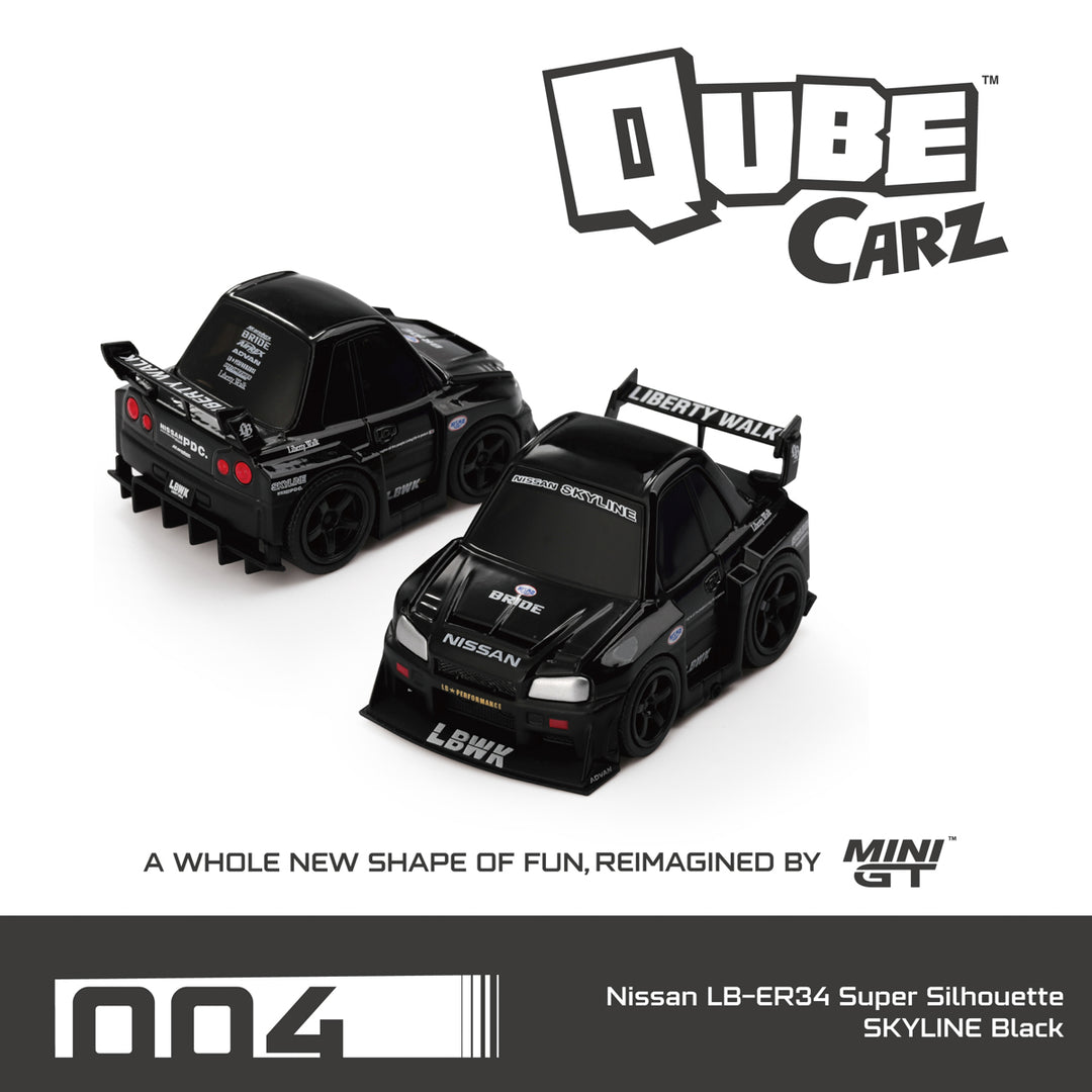 [Preorder] MINIGT QubeCarz Nissan LB edition QZ00101-QZ00502