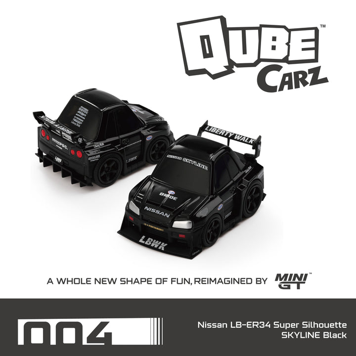 [Preorder] MINIGT QubeCarz Nissan LB edition QZ00101-QZ00502