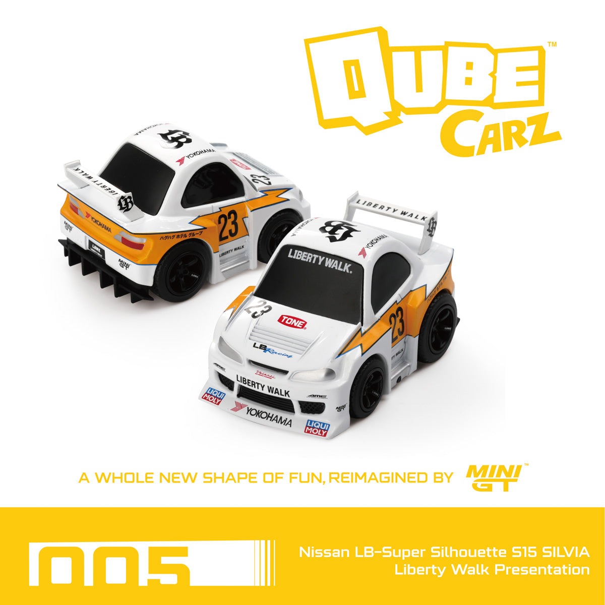 Preorder] MINIGT QubeCarz Nissan LB edition QZ00101-QZ00502