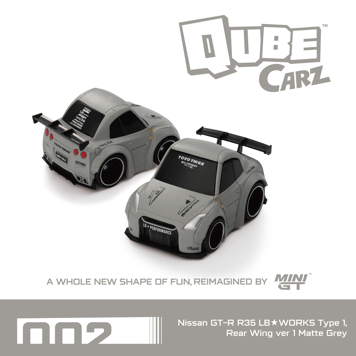 MINIGT LBWK 5台セット Preorder] MINIGT QubeCarz Nissan LB edition QZ00101-QZ00502