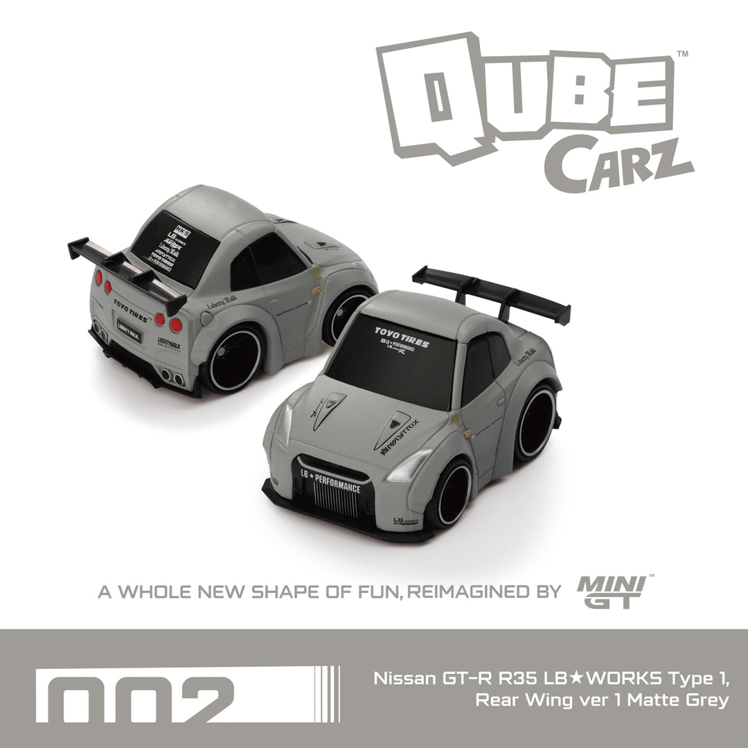 [Preorder] MINIGT QubeCarz Nissan LB edition QZ00101-QZ00502
