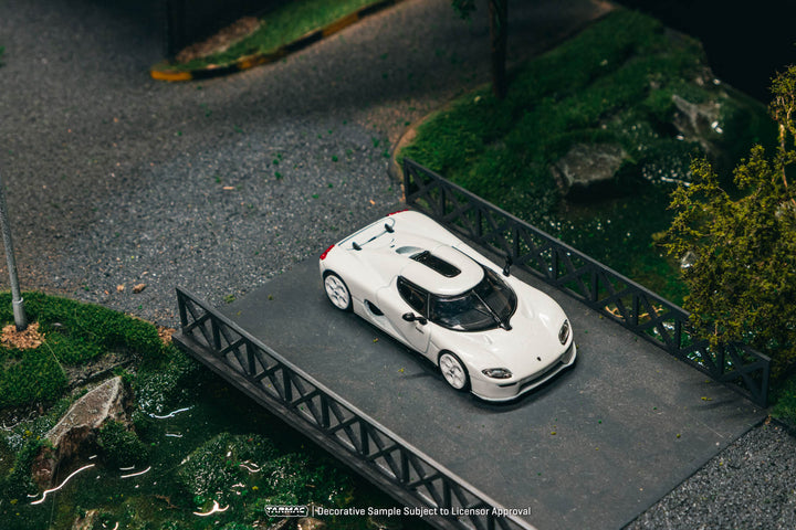 [Preorder] Tarmac Works 1:64 Koenigsegg CC850 White T64G-TL051-WH