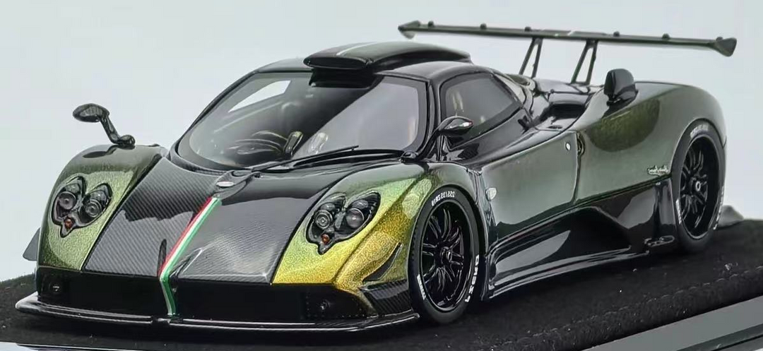 パガーニ　Pagani Cinque 1:18 HH Model 1/18 Pagani Zonda Cinque Coupe Color Change Purple