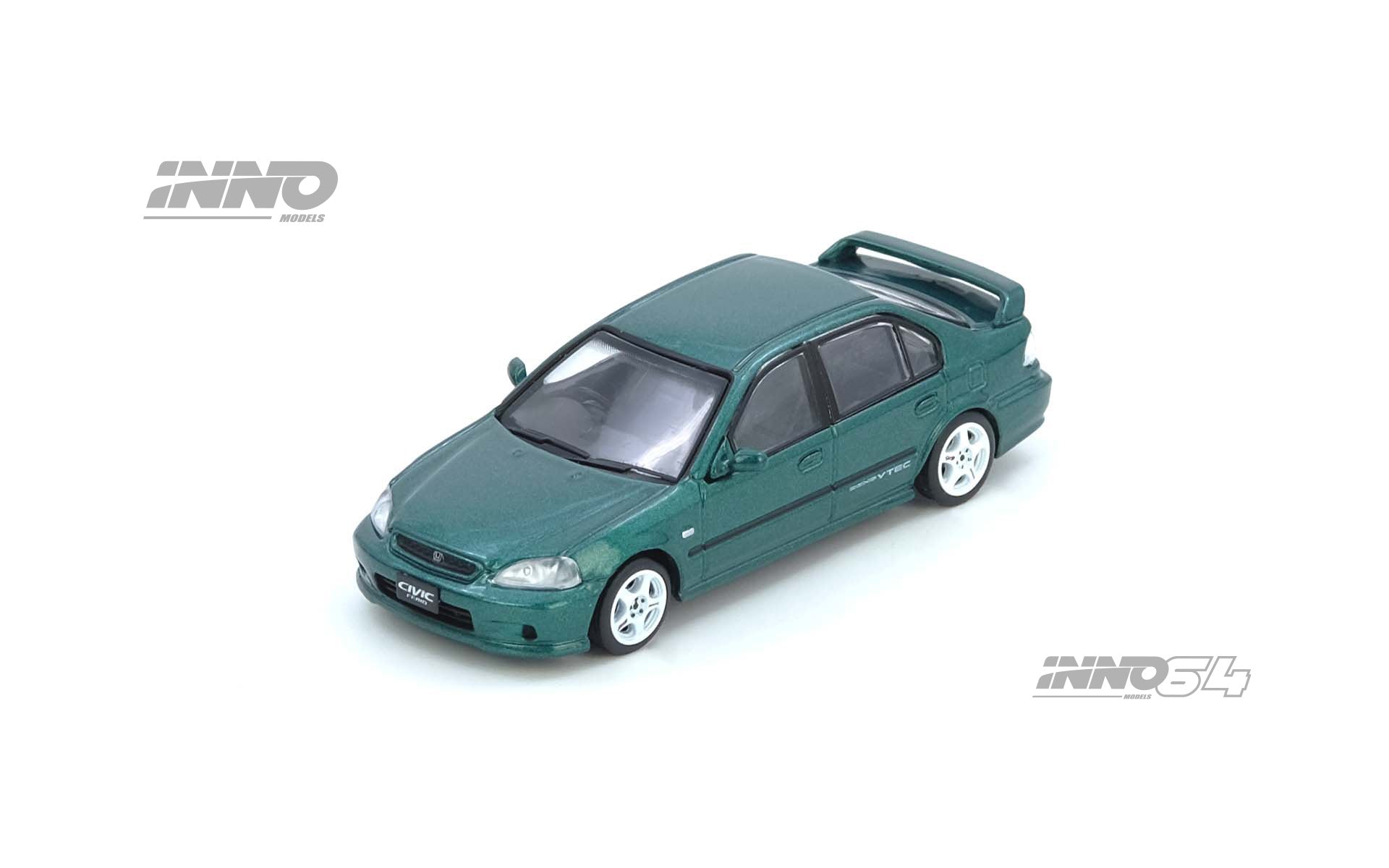 Preorder] Inno64 1:64 HONDA CIVIC Ferio Si (EK) Green IN64-EKS
