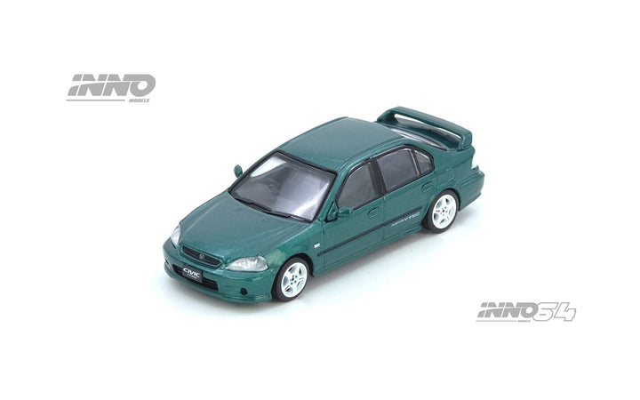 [Preorder] Inno64 1:64 HONDA CIVIC Ferio Si (EK) Green IN64-EKS-GREEN