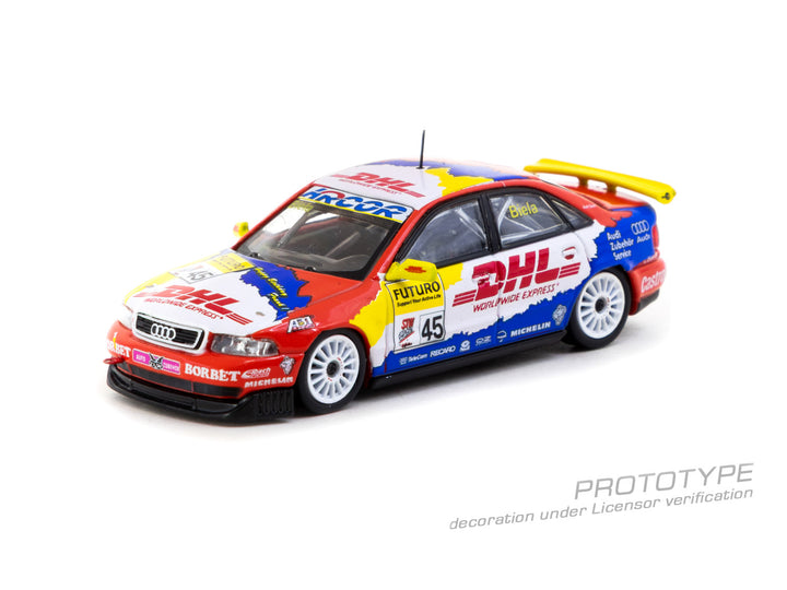 [Preorder] Tarmac Works 1:64 Audi A4 Quattro Super Tourenwagen Cup 1998 Frank Biela T64-077-98STW45