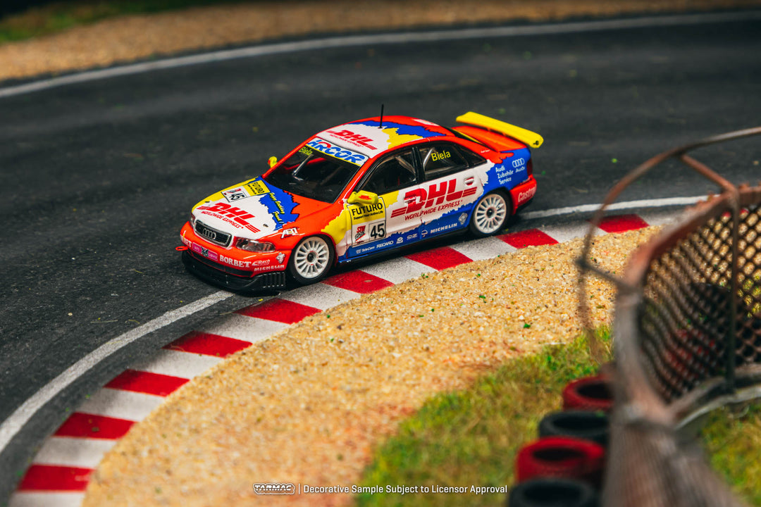 [Preorder] Tarmac Works 1:64 Audi A4 Quattro Super Tourenwagen Cup 1998 Frank Biela T64-077-98STW45