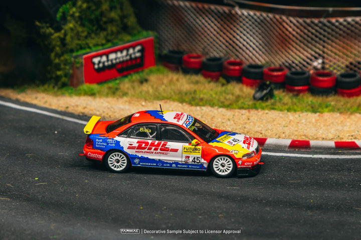 [Preorder] Tarmac Works 1:64 Audi A4 Quattro Super Tourenwagen Cup 1998 Frank Biela T64-077-98STW45