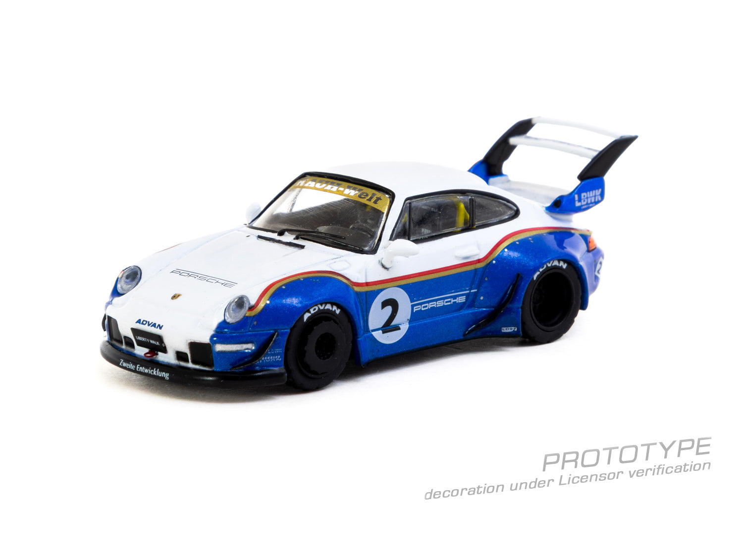 Preorder] Tarmac Works 1:64 RWB 993 Liberty Walk T64-TL017-LBWK2