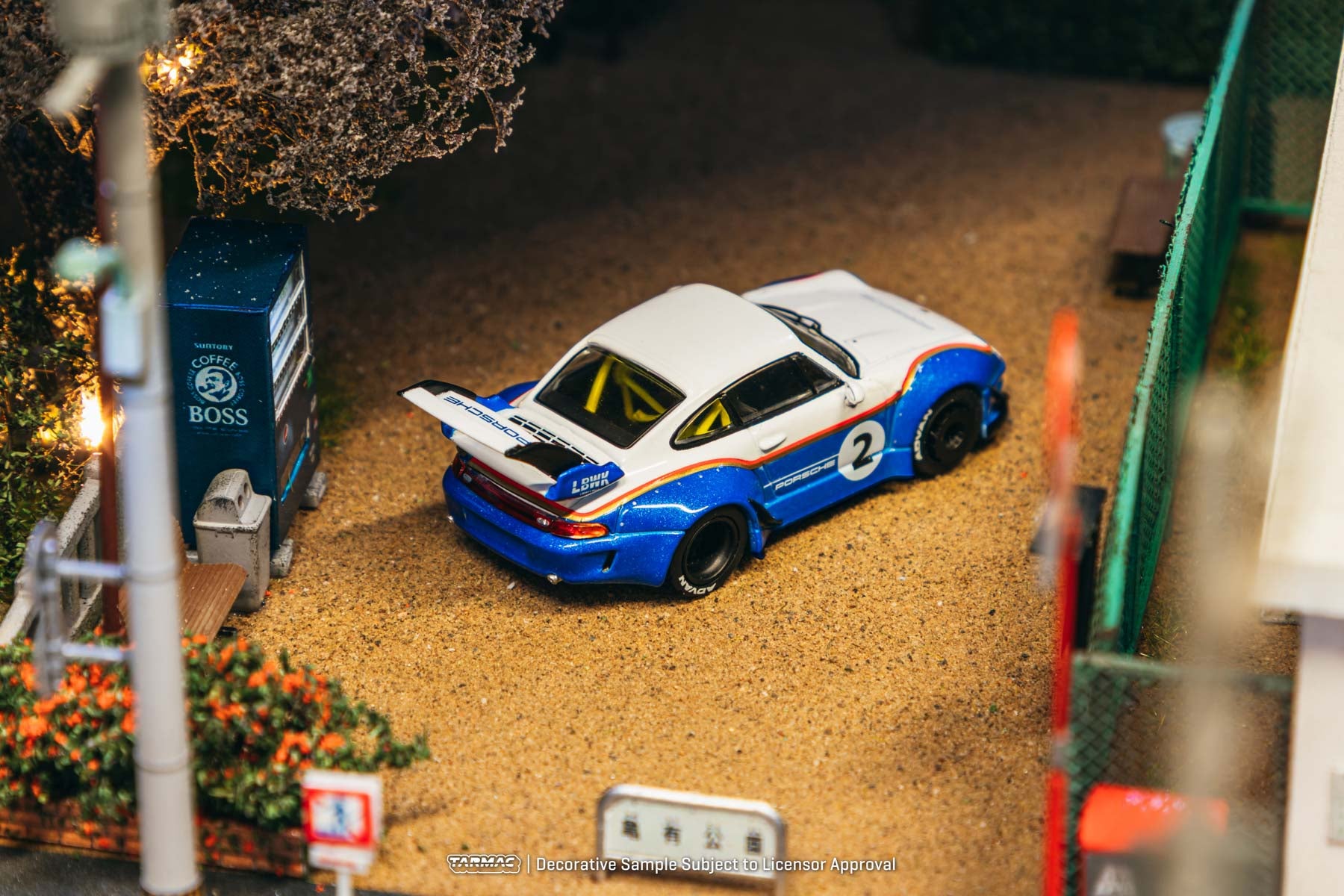 Tarmac RWB 993 ミニカーセット Tarmac Works 1:64 Porsche RWB 993 Tarmac Works 10th Anniversary