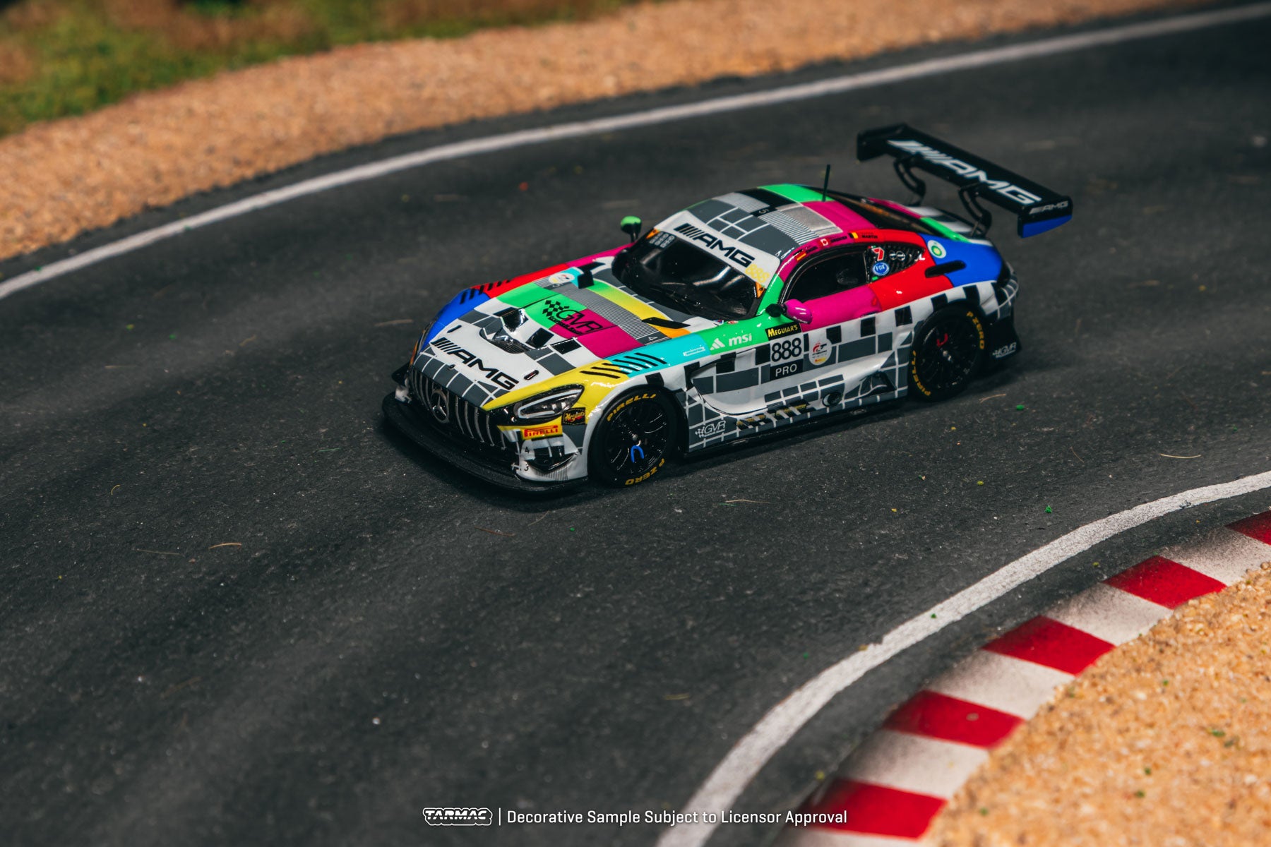 Tarmac Works 1:64 Mercedes-AMG GT3 Bathurst 12h 2025 GruppeM