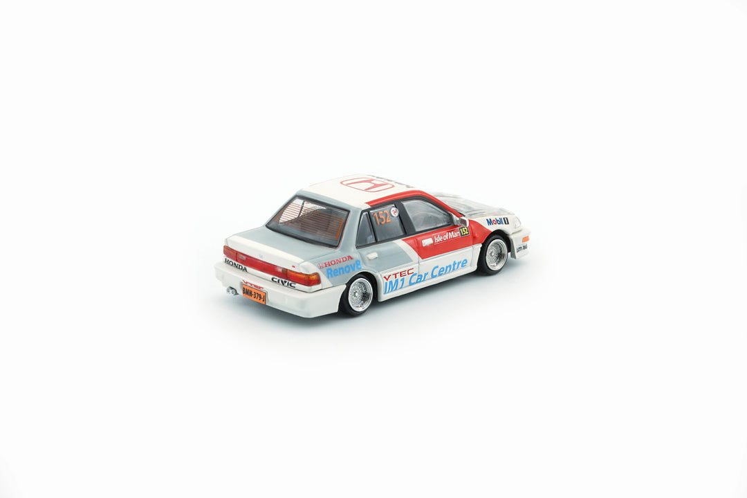 [Preorder] BM Creations 1:64 Honda Civic EF2 1991 - White - Mobil (RHD) 64B0452