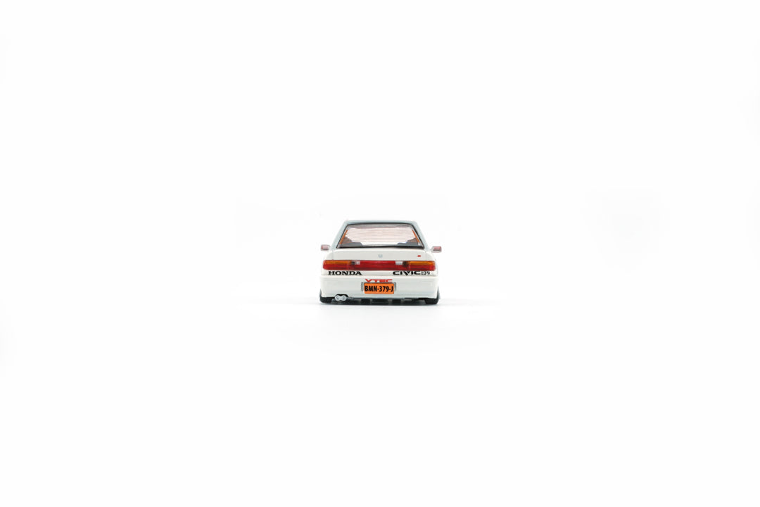 [Preorder] BM Creations 1:64 Honda Civic EF2 1991 - White - Mobil (RHD) 64B0452