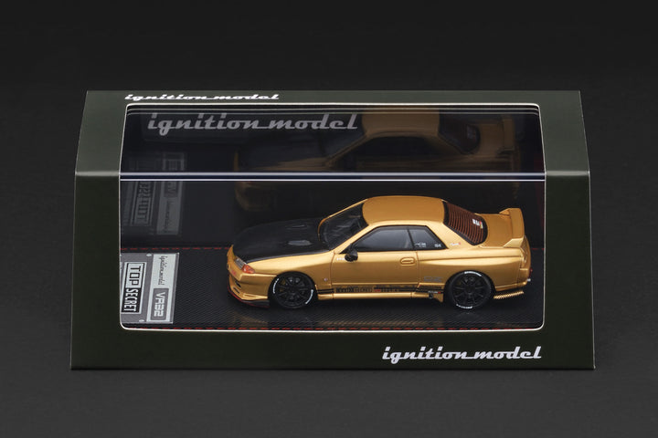 [Preorder] Ignition Model 1:64 TOP SECRET GT-R (VR32) Gold IG3846