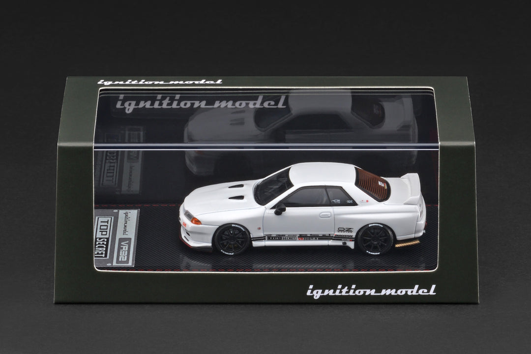 [Preorder] Ignition Model 1:64 TOP SECRET GT-R (VR32) White IG3844