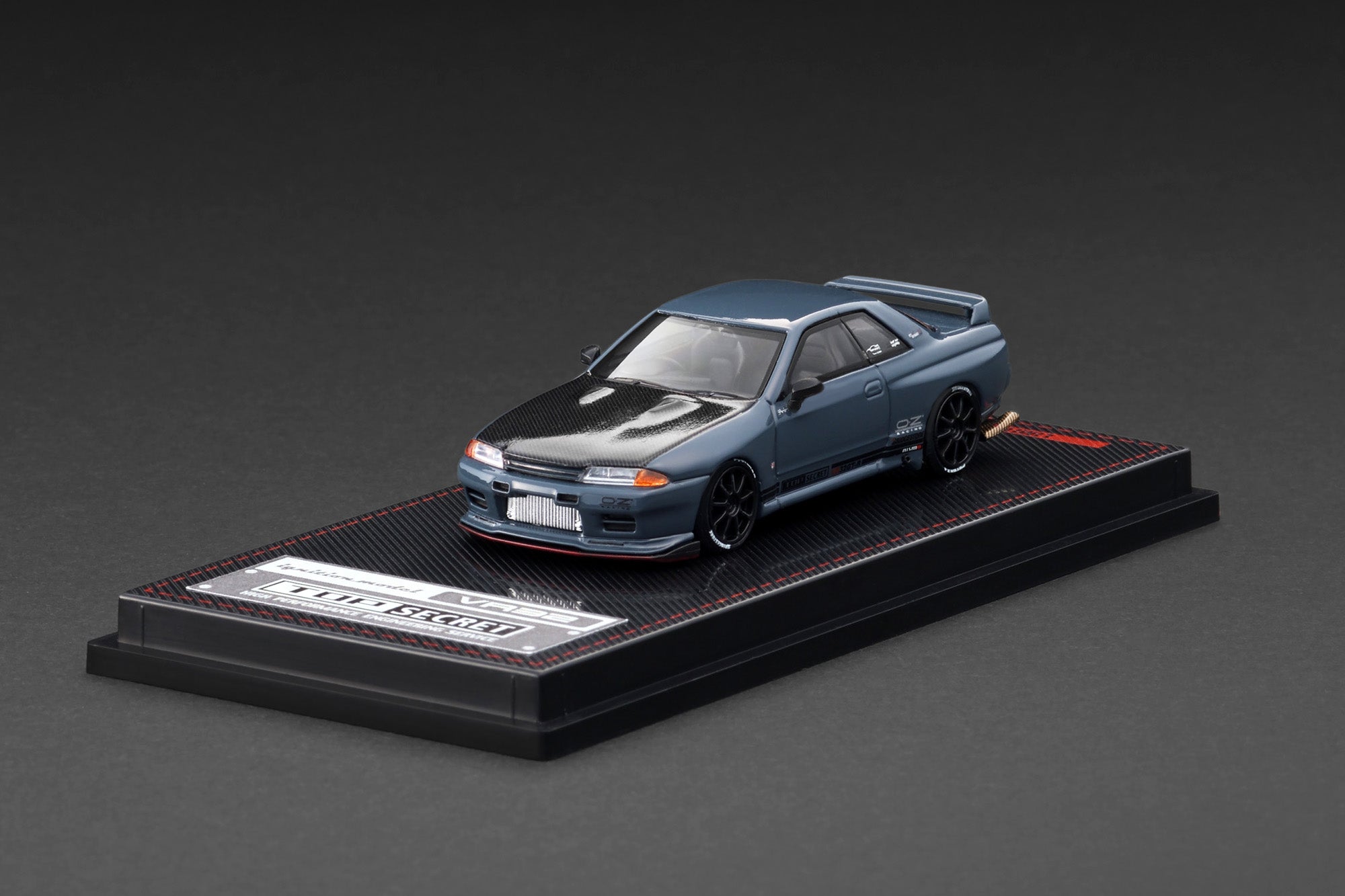 ignition model TOPSECRETGT-R (VR32) シルバー Preorder] Ignition Model 1:64 TOP SECRET GT-R (VR32) Gray