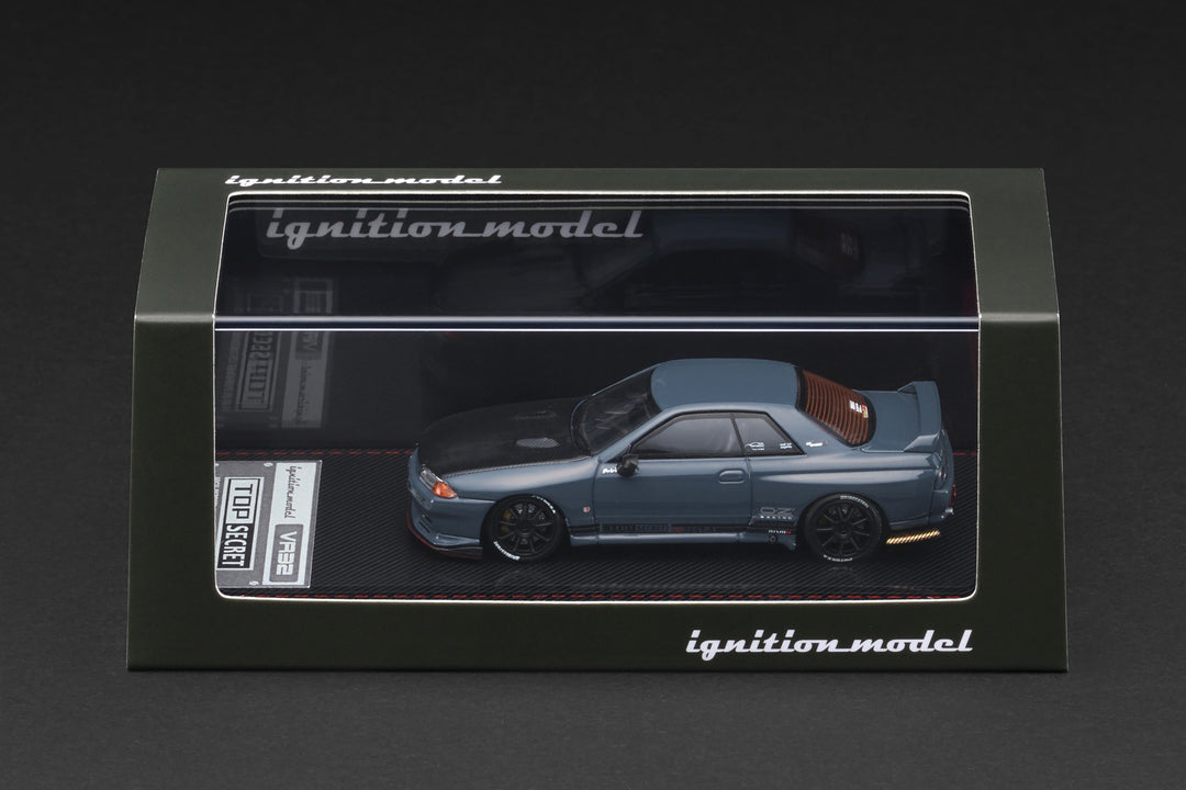 [Preorder] Ignition Model 1:64 TOP SECRET GT-R (VR32) Gray IG3845