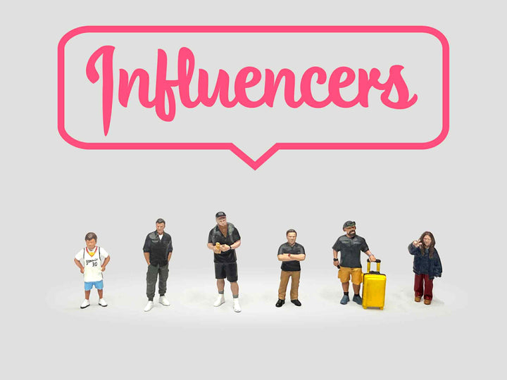 [Preorder] American Diorama 1:64 Figure set - Influencers AD-2433