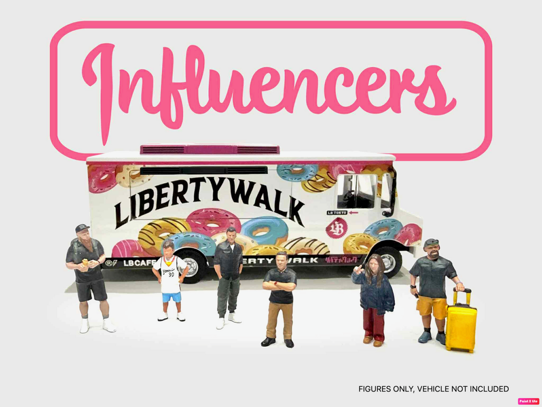 [Preorder] American Diorama 1:64 Figure set - Influencers AD-2433