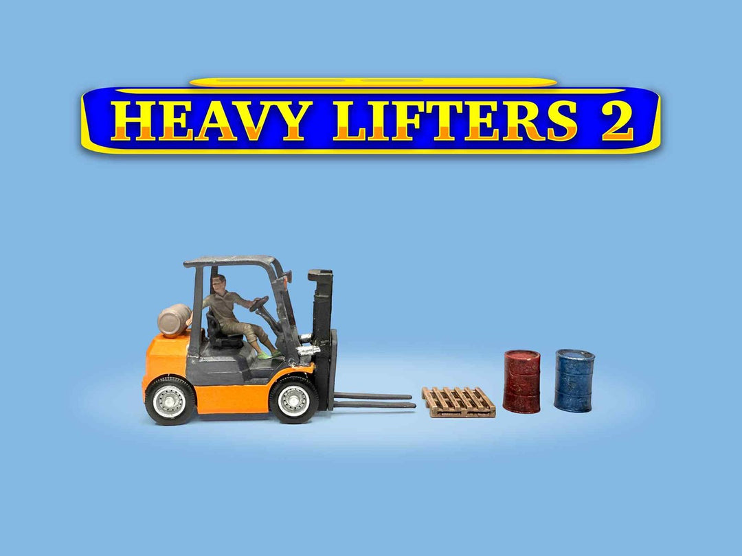 [Preorder] American Diorama 1:64 Figure set - Heavy Lifters 2 AD-2434