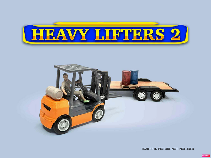 [Preorder] American Diorama 1:64 Figure set - Heavy Lifters 2 AD-2434