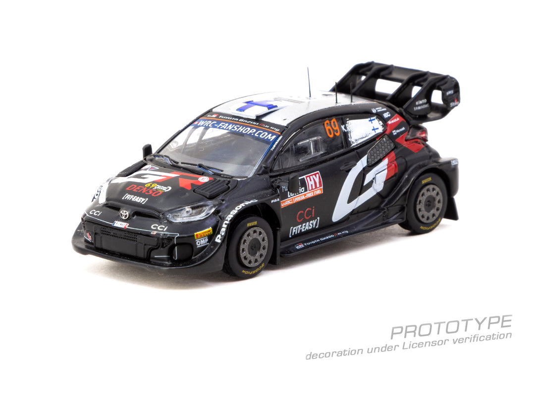 [Preorder] Tarmac Works 1:64 Toyota GR YARIS Rally1 HYBRID Rally Latvia 2024 Winner T64-085-24RL69