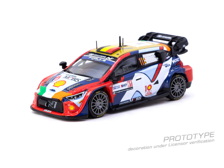 [Preorder] Tarmac Works 1:64 Hyundai i20 N Rally1 Hybrid Croatia Rally 2024 T64-089-24CR11