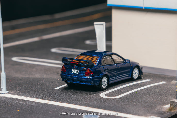 [Preorder] Tarmac Works 1:64 Mitsubishi Lancer Evolution VI Tommi Mäkinen Edition Blue T64R-021-TMEB