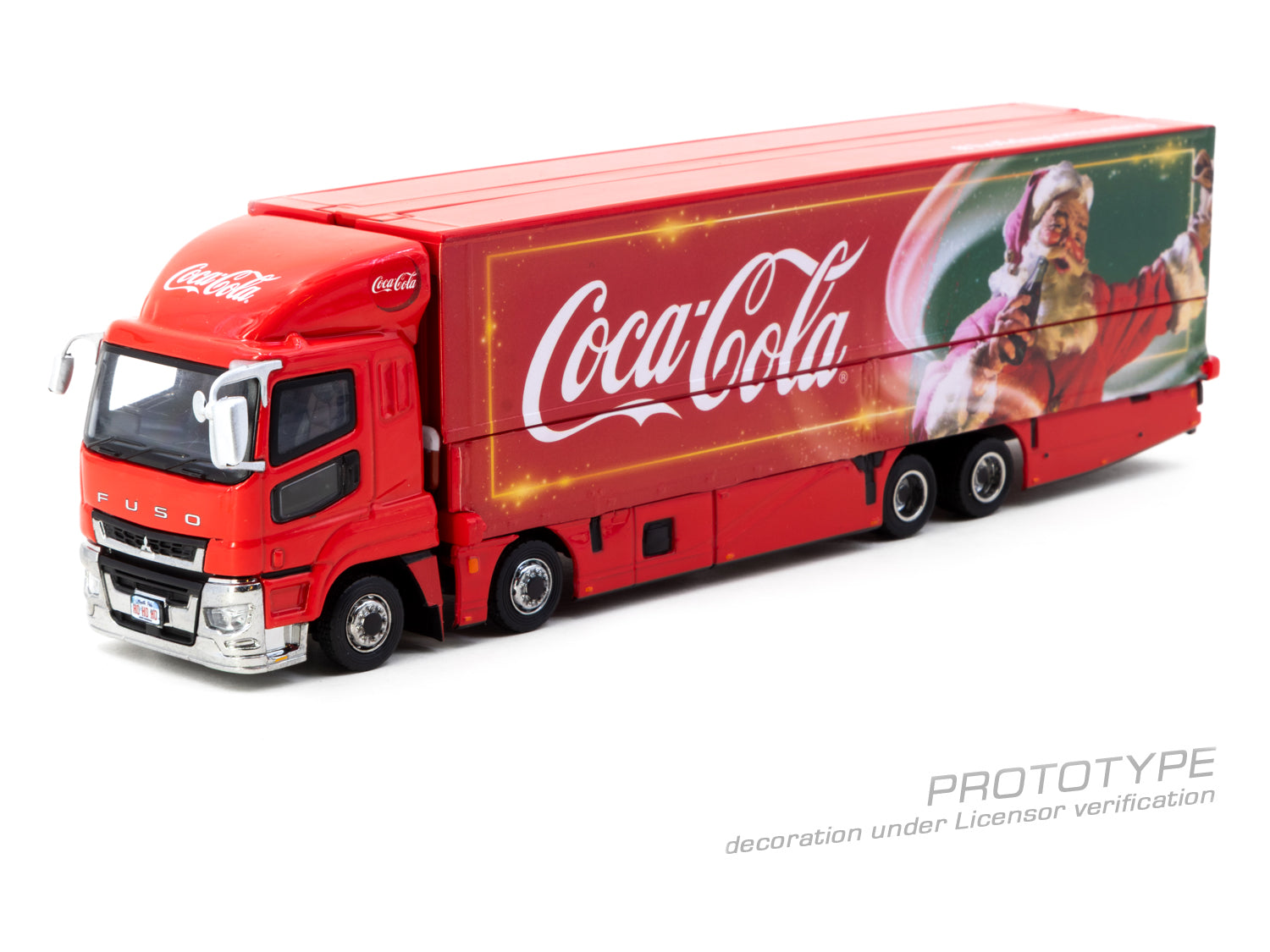ミニカー Tarmac Coca-Cola Mitsubishi Fuso Super Preorder] Tarmac Works 1:64 Mitsubishi Fuso Super Great Coca-Cola