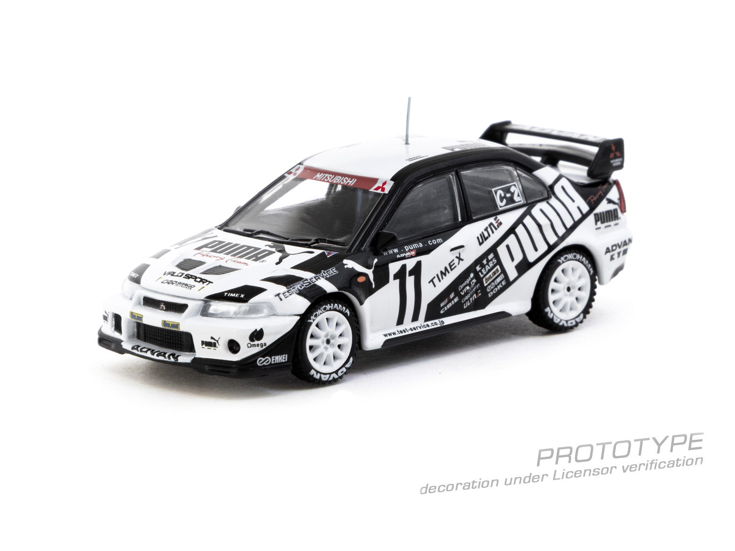 Tarmac Works 1:64 Mitsubishi Lancer Evolution VI TME Super Taikyu