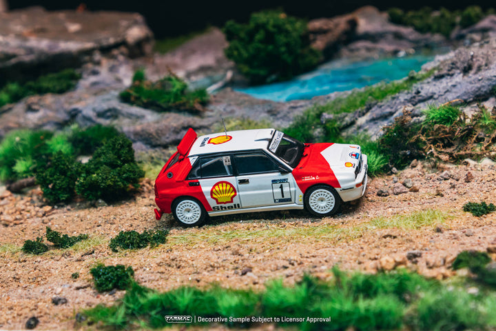 [Preorder] Tarmac Works 1:64 Lancia Delta HF Integrale Mogürt-Salgó Rallye 1993 T64-049-93MSR01