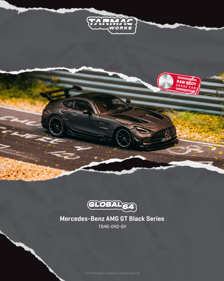 [Preorder] Tarmac Works 1:64 Mercedes-Benz AMG GT Black Series – Grey- Global64 – MiJo Exclusives T64G-042-GY