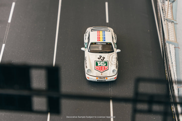 [Preorder] Tarmac Works 1:64 Porsche 911 Carrera 2 Porsche Supercup 1993 Monaco Winner – Collab64 T64S-017-93PSM33