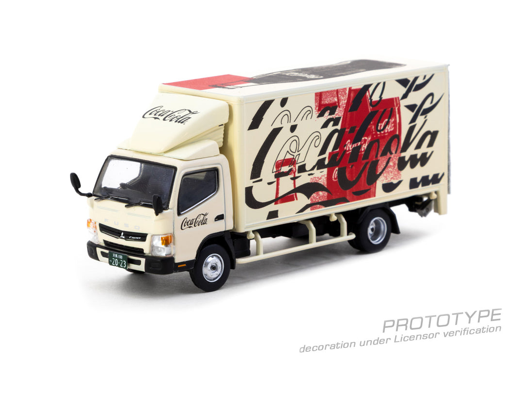 [Preorder] Tarmac Works 1:64 Mitsubishi Fuso Canter COCA- COLA T64T-TL002-CC