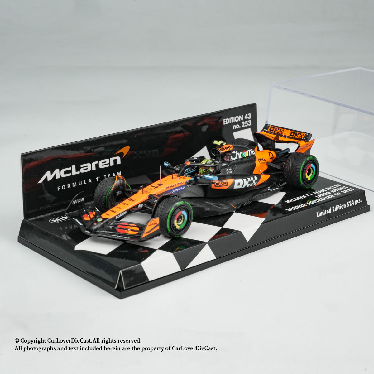 Preorder] MINICHAMPS 1:43 MCLAREN FORMULA 1 TEAM MCL39 LANDO