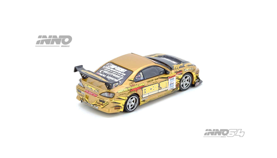 [Preorder] Inno64 1:64 "TOP SECRET Silvia (S15) Gold D1 Grand Prix Series Champion 2004" IN64-S15TS-D104
