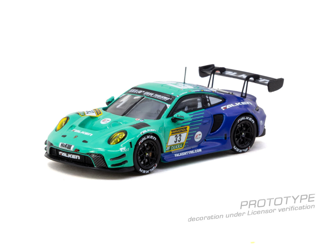 [Preorder] Tarmac Works 1:64 Porsche 911 GT3 R Nürburgring 24h 2024 Julien Andlauer / Klaus Bachler / Sven Müller / Alessio Picariello- Hobby64 T64-084-24NUR33