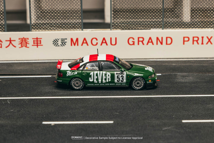 [Preorder] Tarmac Works 1:64 Audi A4 quattro Macau Guia Race 1999 Winner Michael Bartels – Hobby64 T64-077-99MGP53