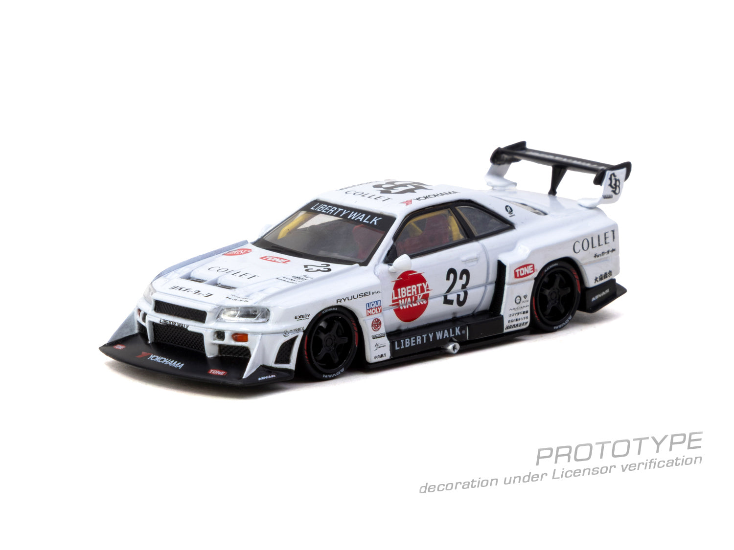 Preorder] Tarmac Works 1:64 LB-ER34 Super Silhouette SKYLINE