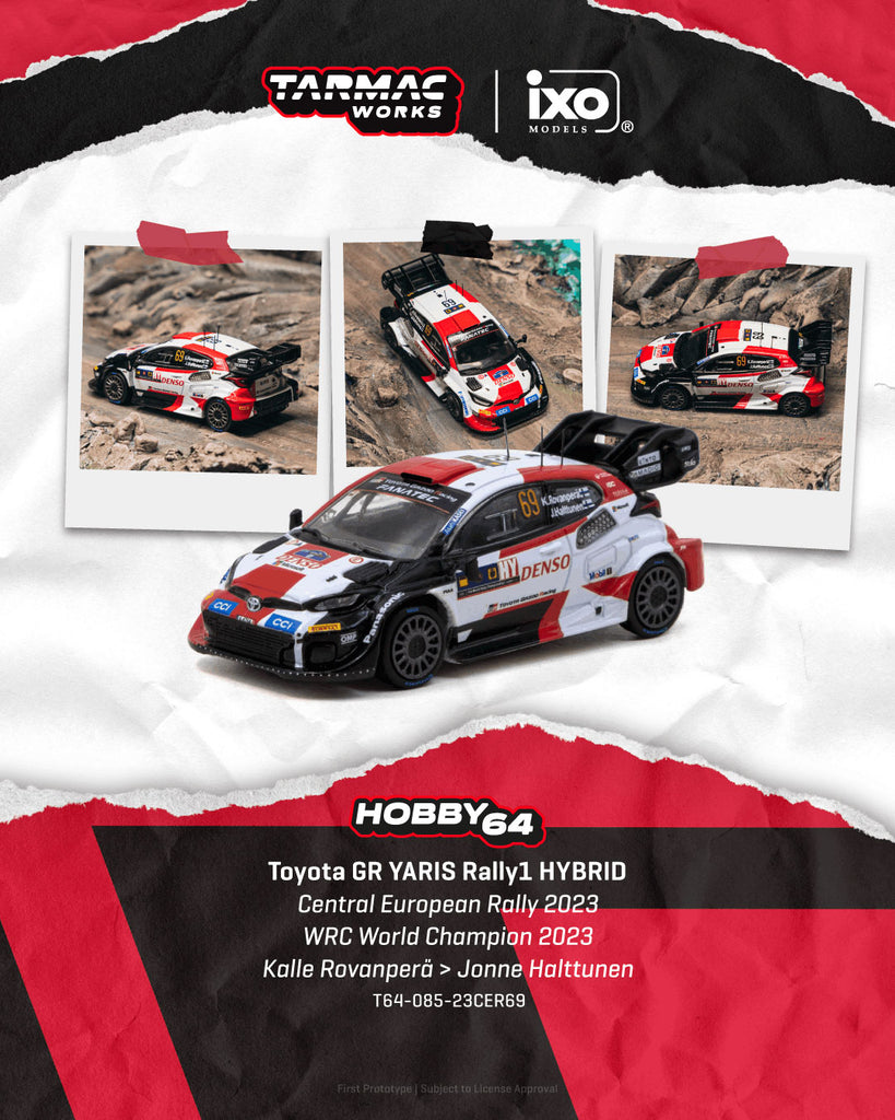 Preorder] Tarmac Works 1:64 Toyota GR YARIS Rally1 HYBRID Central