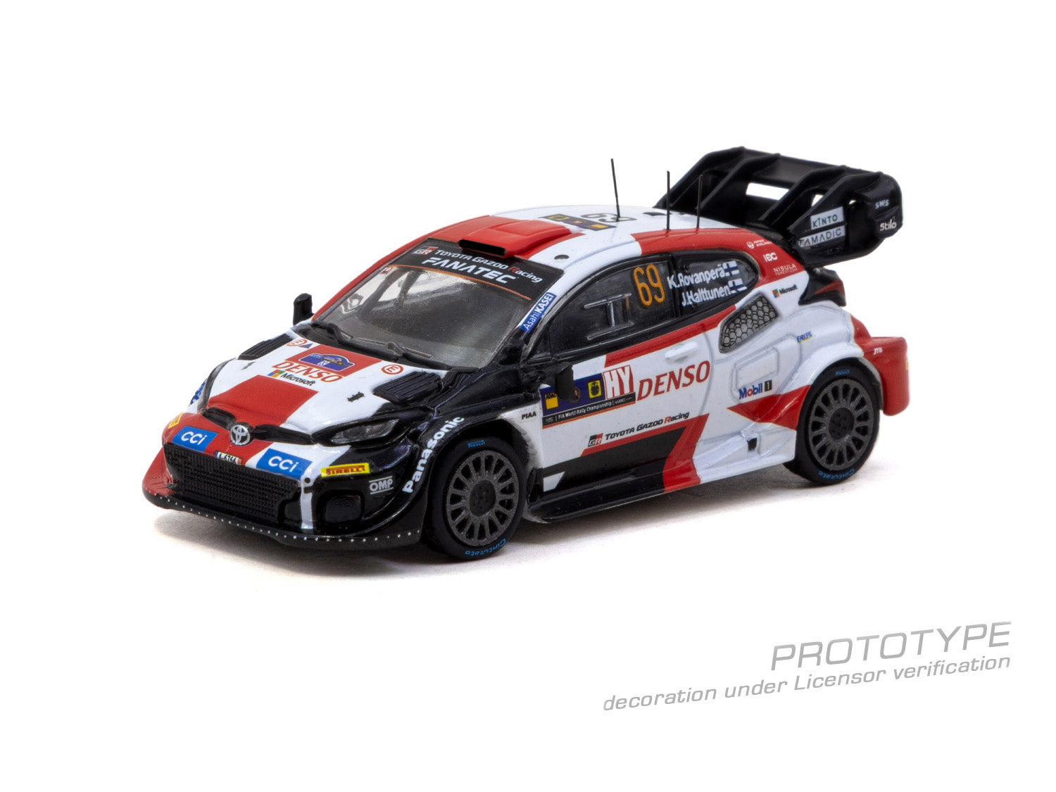 Preorder] Tarmac Works 1:64 Toyota GR YARIS Rally1 HYBRID Central