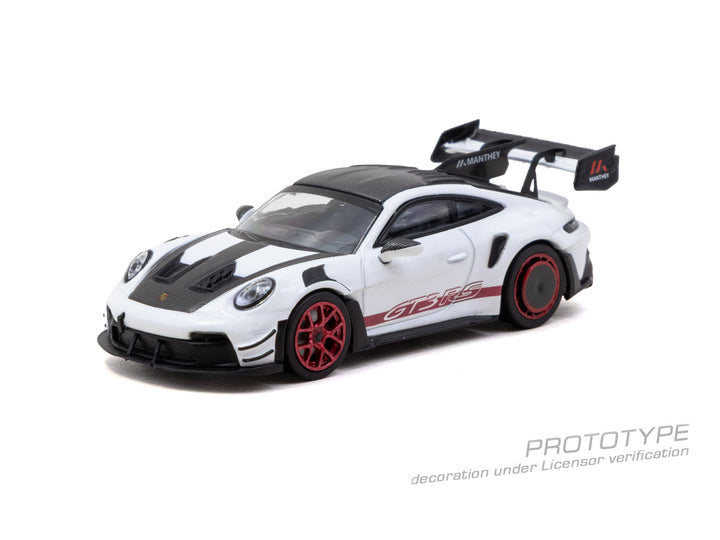 [Preorder] Tarmac Works 1:64 Porsche GT3RS (992.2) MR White Red T64MC-023-WR