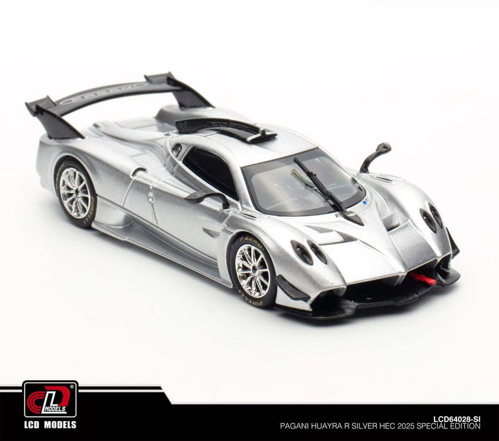 LCD 1:64 Pagani Huayra R Sliver TMCS 2025 Special Edition LCD64028-S1