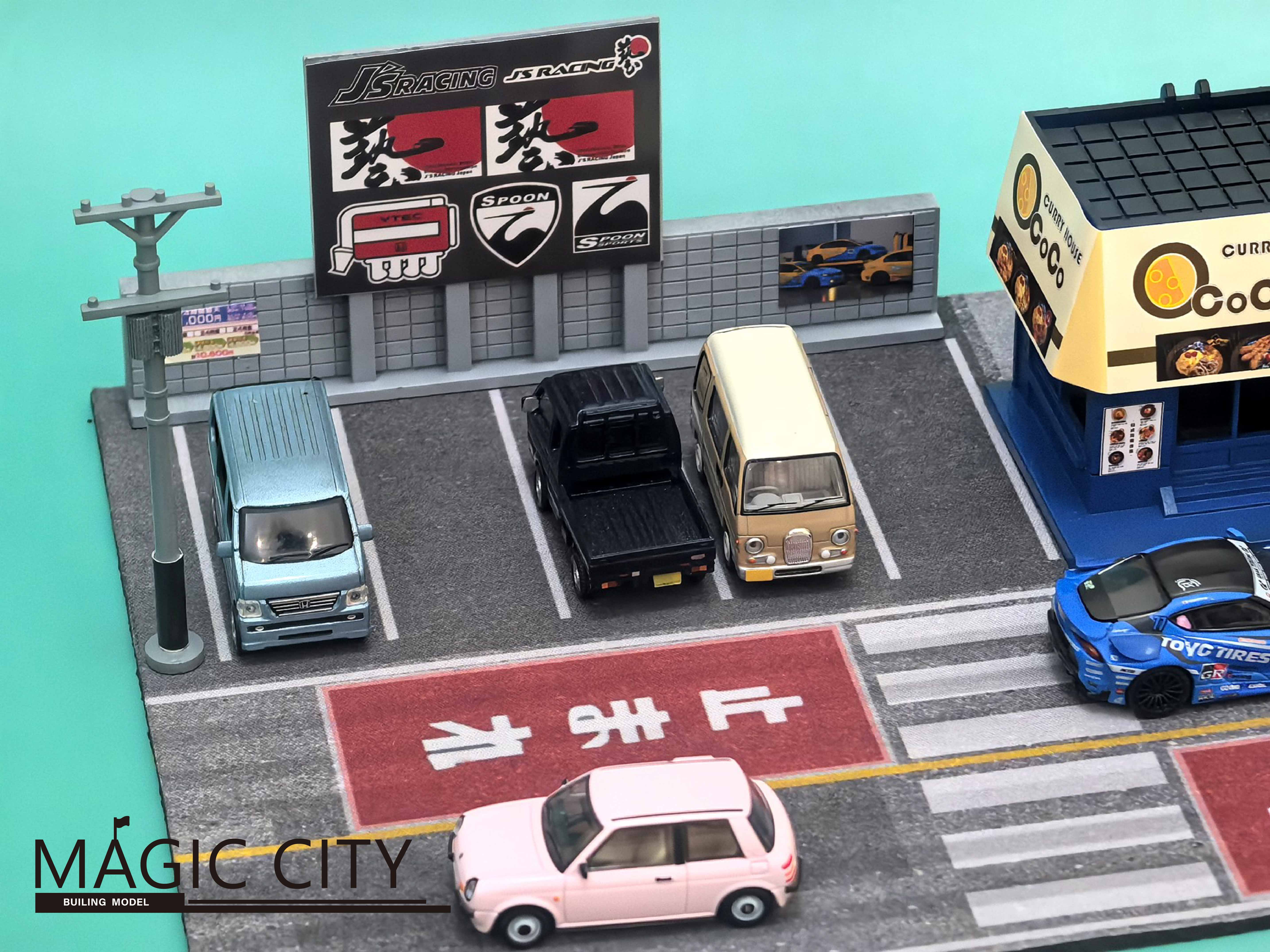 Preorder] Magic City 1:64 Japanese SPOON Tuning & Omurice Shop