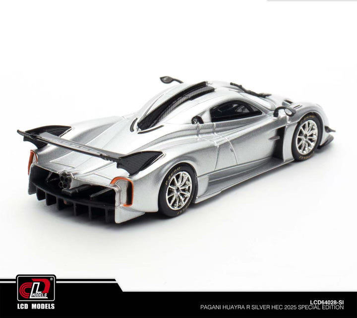LCD 1:64 Pagani Huayra R Sliver TMCS 2025 Special Edition LCD64028-S1