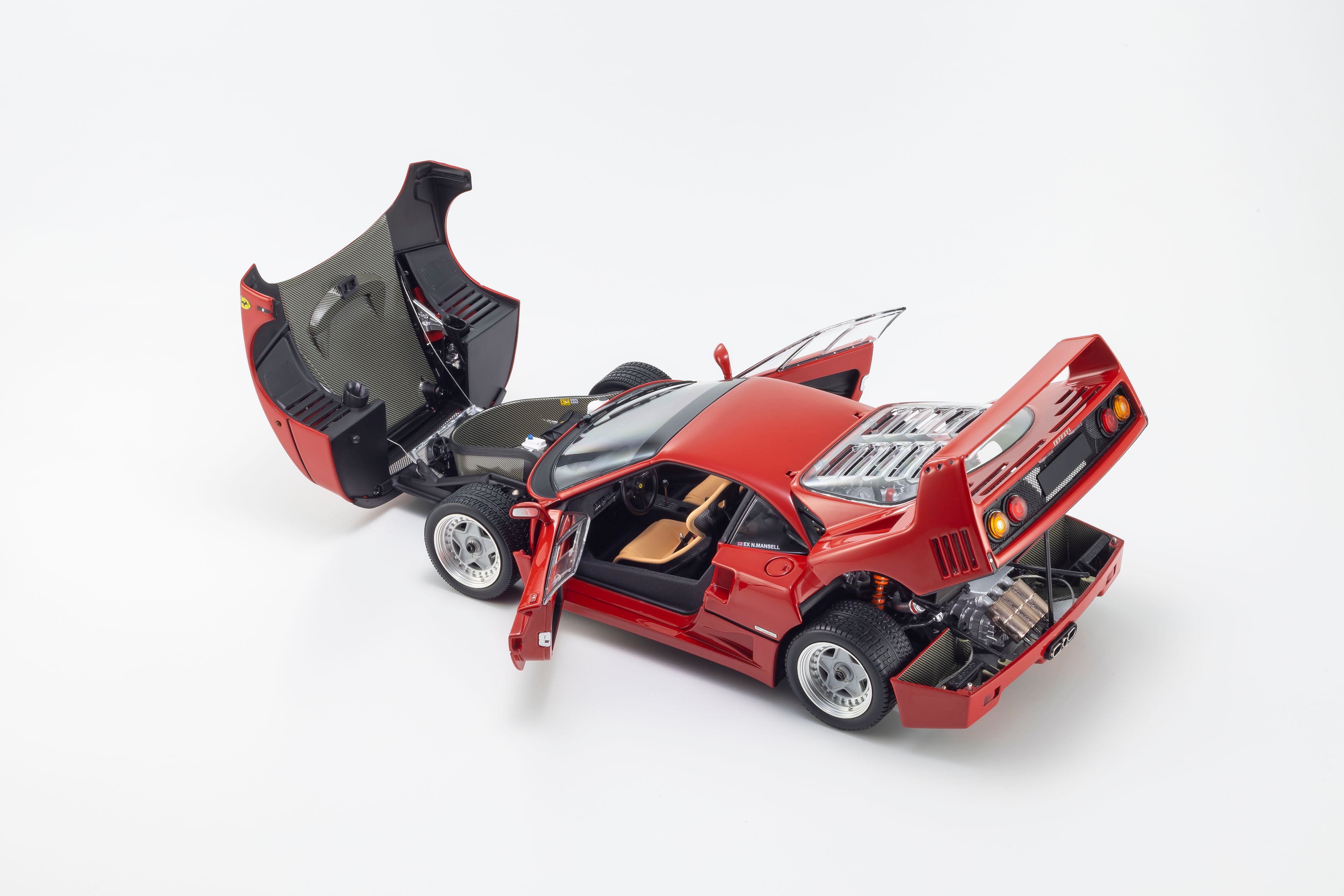 Preorder] Kyosho 1:18 Ferrari F40 Light Weight Red Nigel Mansell