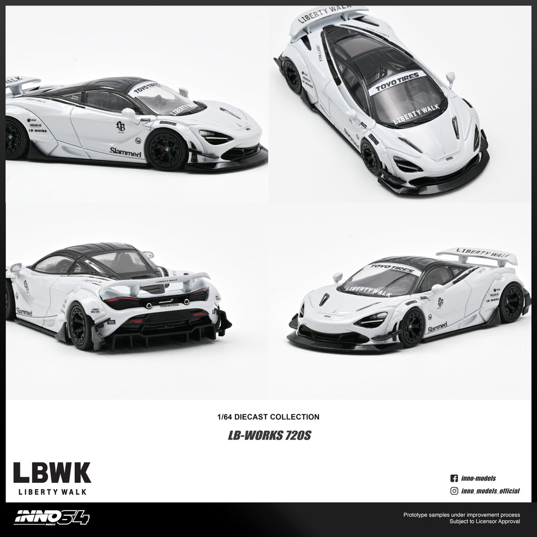 [Preorder] Inno64 1:64 LIBERTY WALK 720S IN64-LBWK720S-01